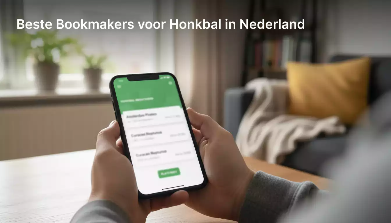 Nederlandse bookmaker apps voor MLB weddenschappen op smartphone